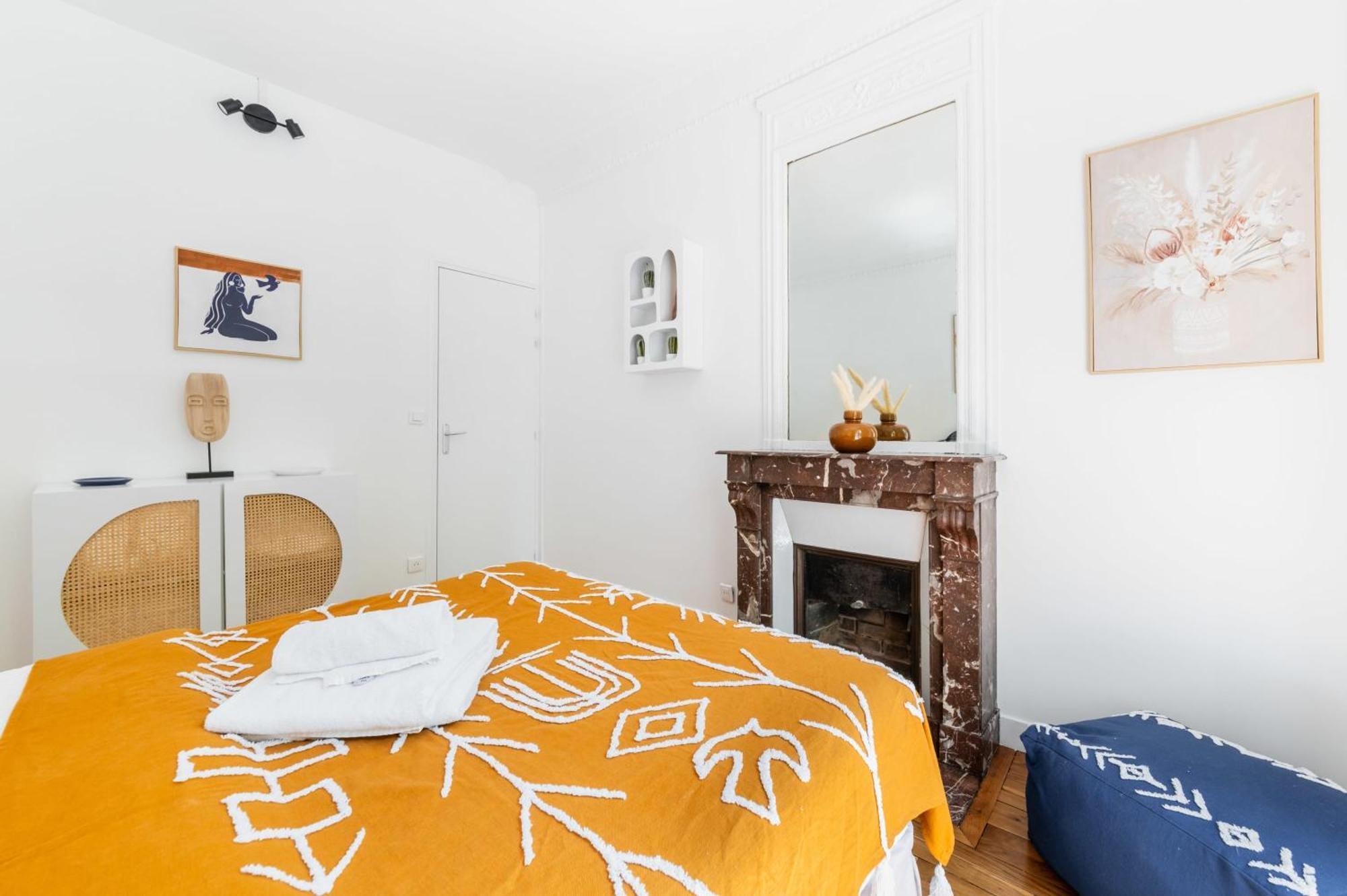 Апартаменты 2 Pieces Refait Neuf Metro Jaures - Paris 19 - 4P - Flat-Guest Экстерьер фото