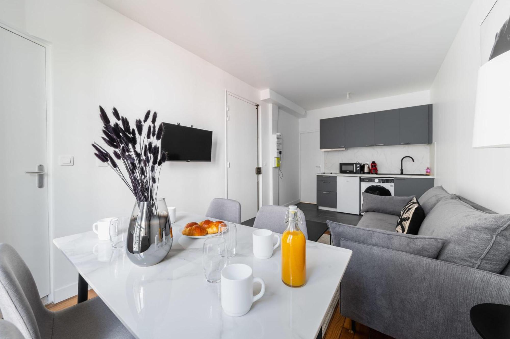 Апартаменты 2 Pieces Refait Neuf Metro Jaures - Paris 19 - 4P - Flat-Guest Экстерьер фото